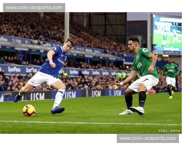 英超中游集团积分胶着，从第8名埃弗顿到第13名纽卡斯尔分差仅4分